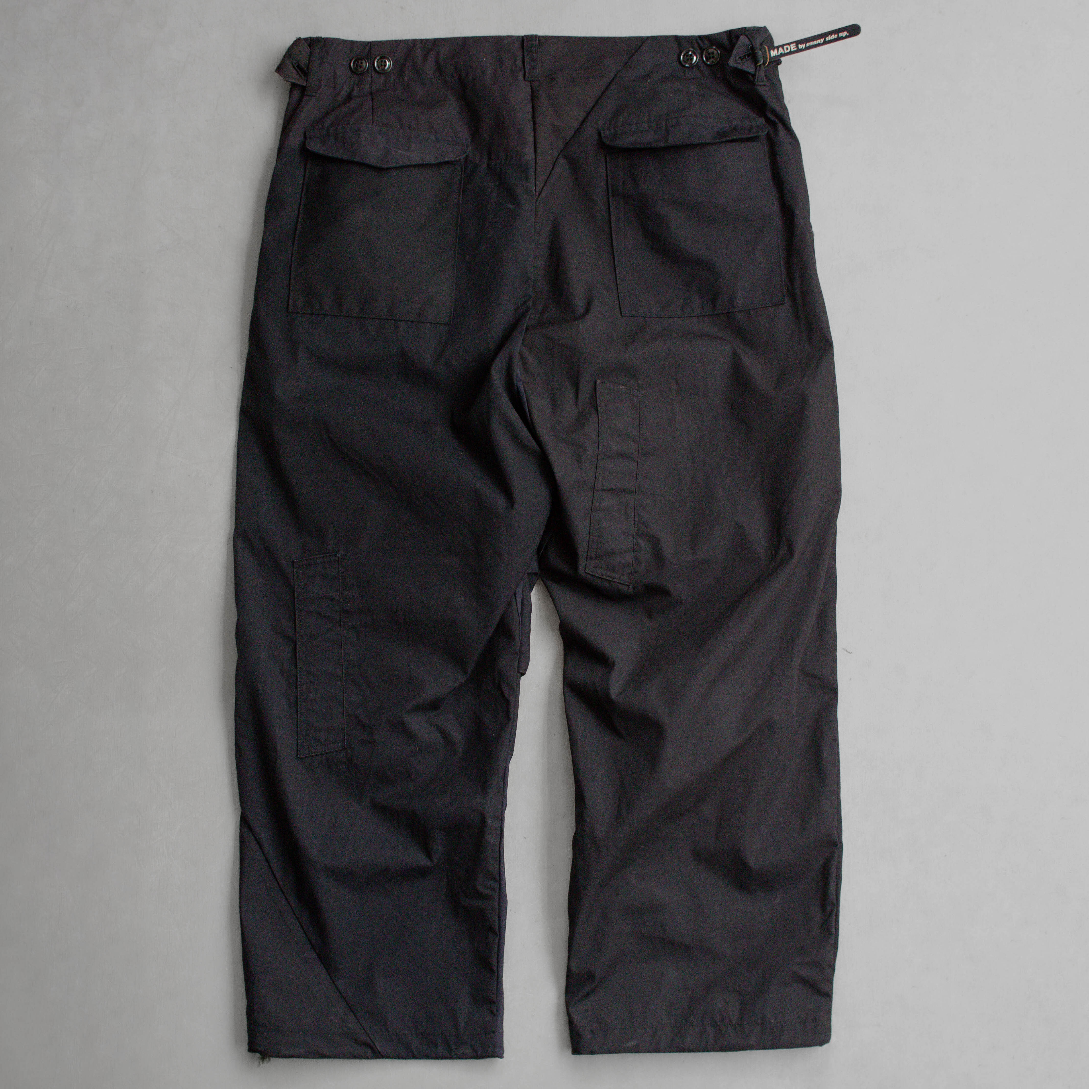 SUNNY SIDE UP S65 TROUSERS 日本製 防潑水 寬版 長褲 4