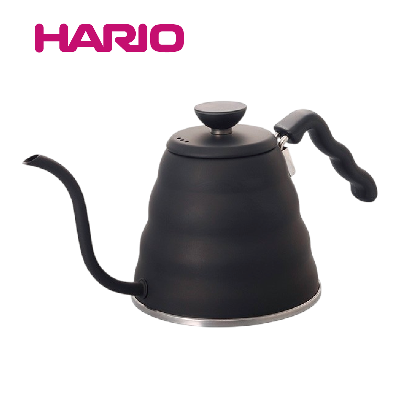 【HARIO】 雲朵不鏽鋼細口壺-霧黑｜VKB-120-MB｜1200ml