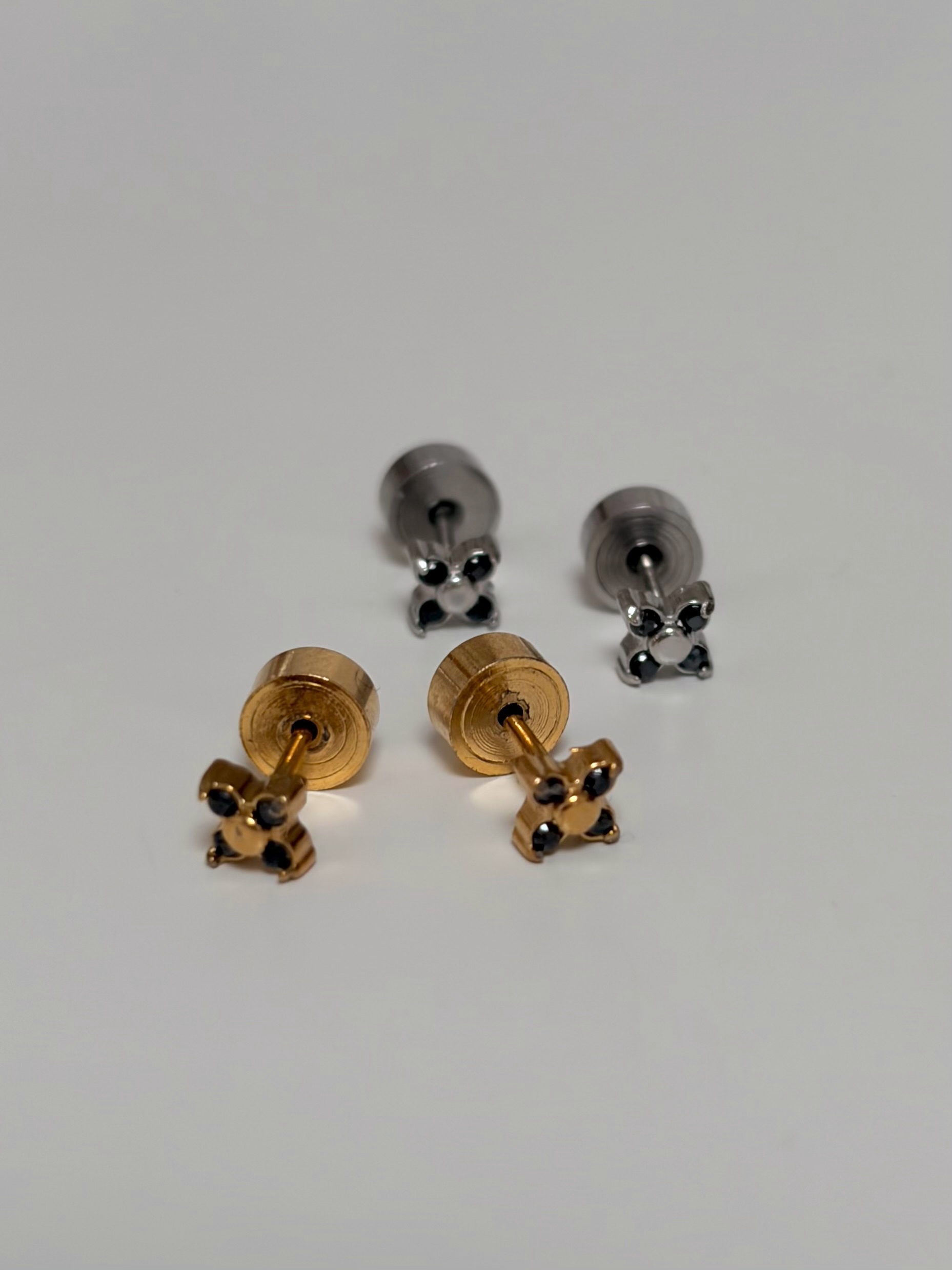 SS mini flower pierce