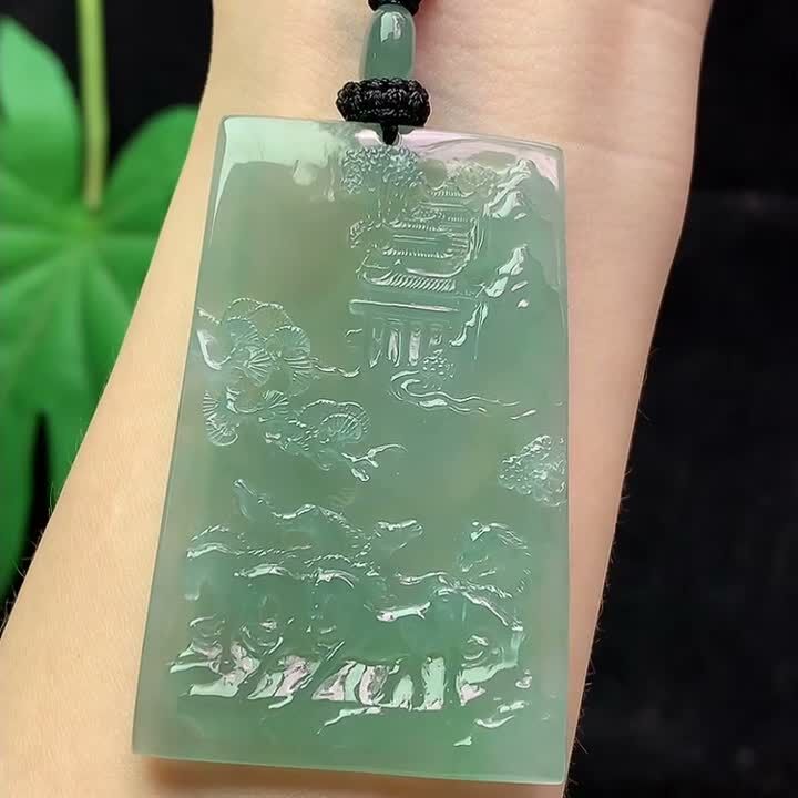 75328 翡翠冰種馬牌