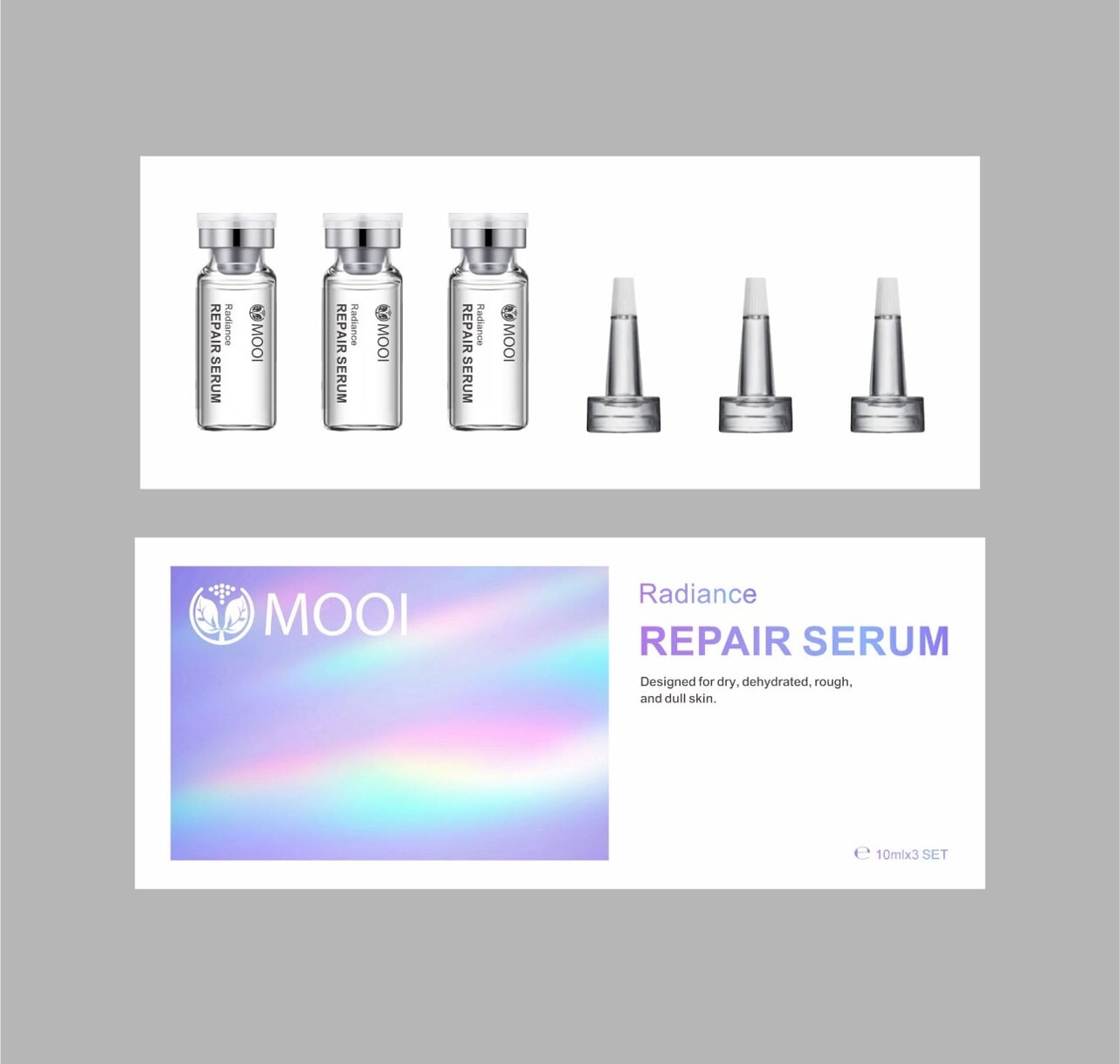 A31 MOOI 再胜水光修護精華 (10mL*3支)
