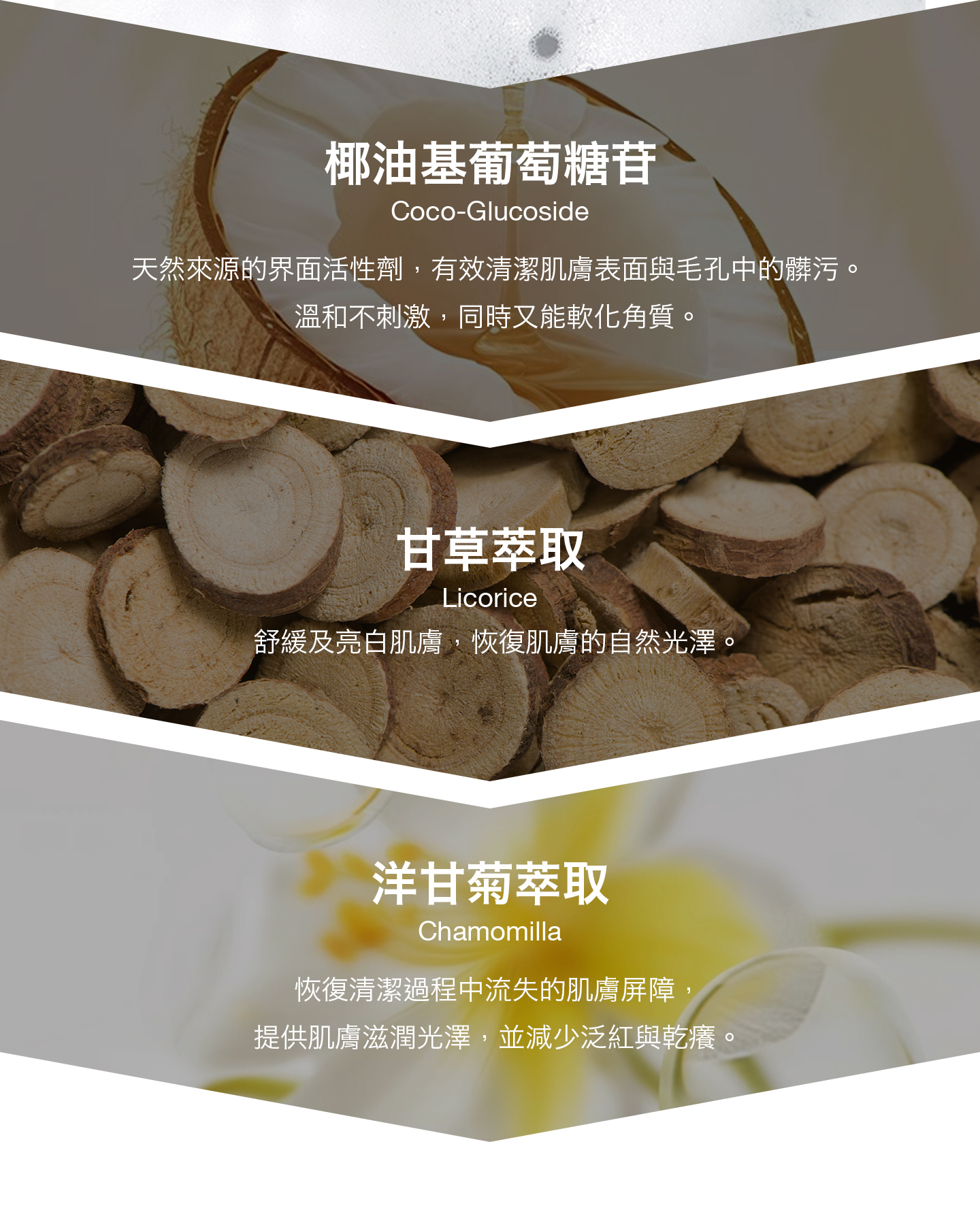 nomel 溫柔水嫩潔膚露 關鍵成分特寫