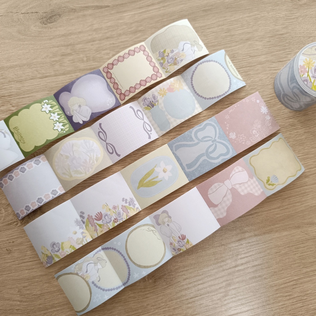 fafa製造所．少女的花園 撕線便條memo卷  <整捲/分裝>