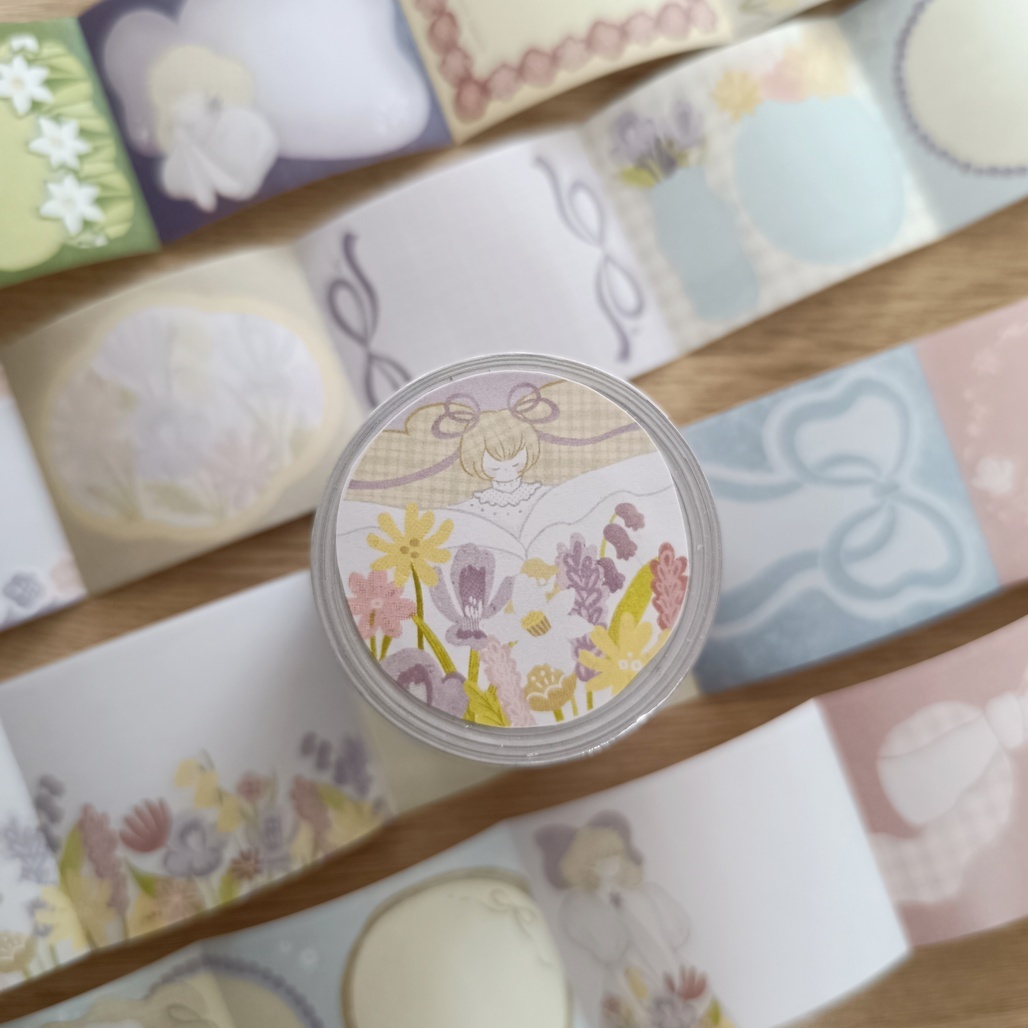 fafa製造所．少女的花園 撕線便條memo卷  <整捲/分裝>