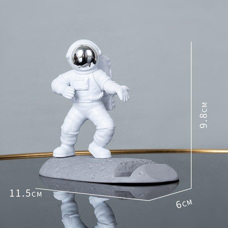 太空人手機座∣趣味系列 銀色來來A款｜FOHO
