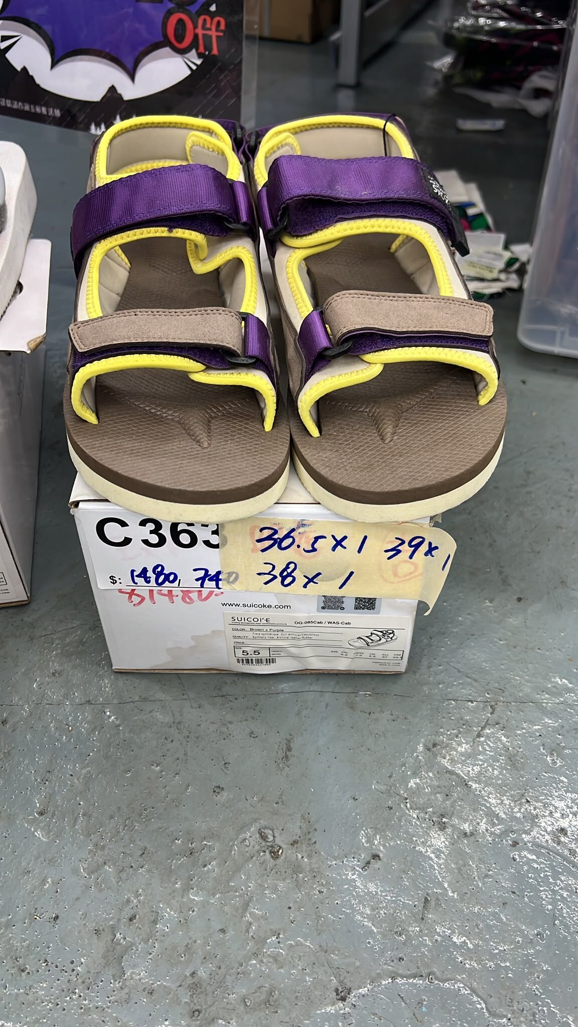 [sale] suicoke shoes C363 36.5 /39 / 38 (0716live)
