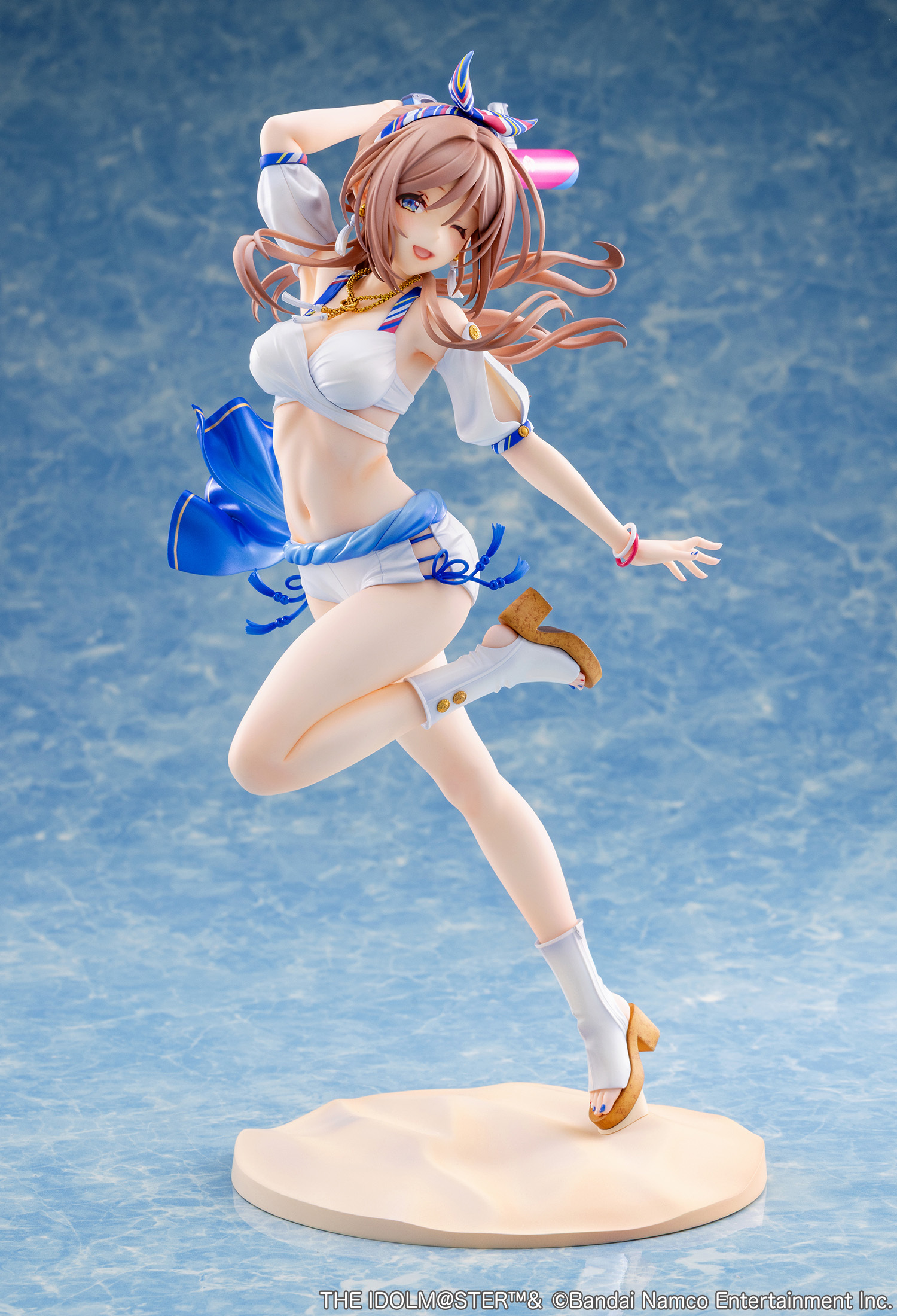 Japanese Version NEONMAX The Idolm@ster Shiny Colors Himesaki Rinami With You Semi Blue Ver. Scale Figure