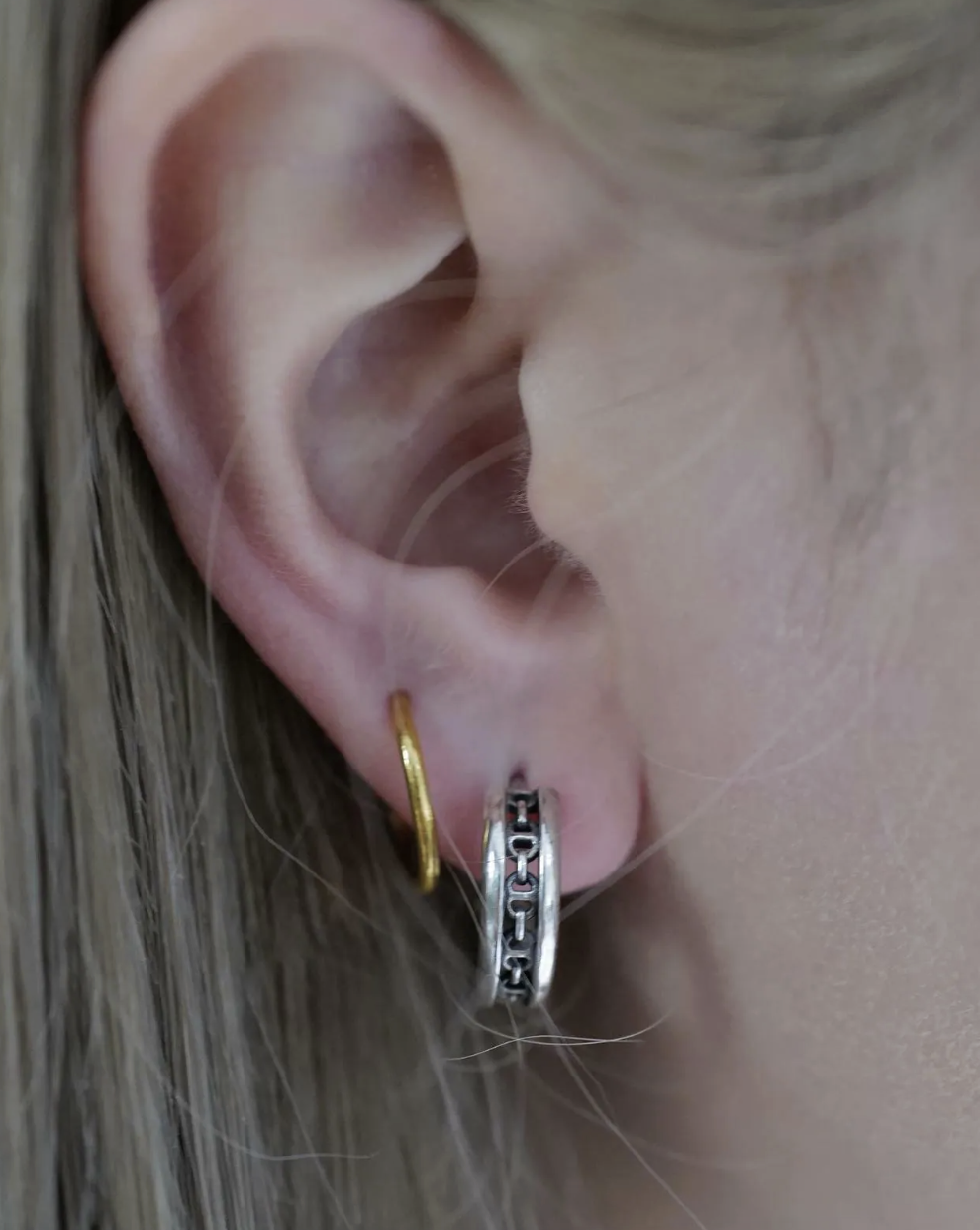 HB075 SS Classis Earrings
