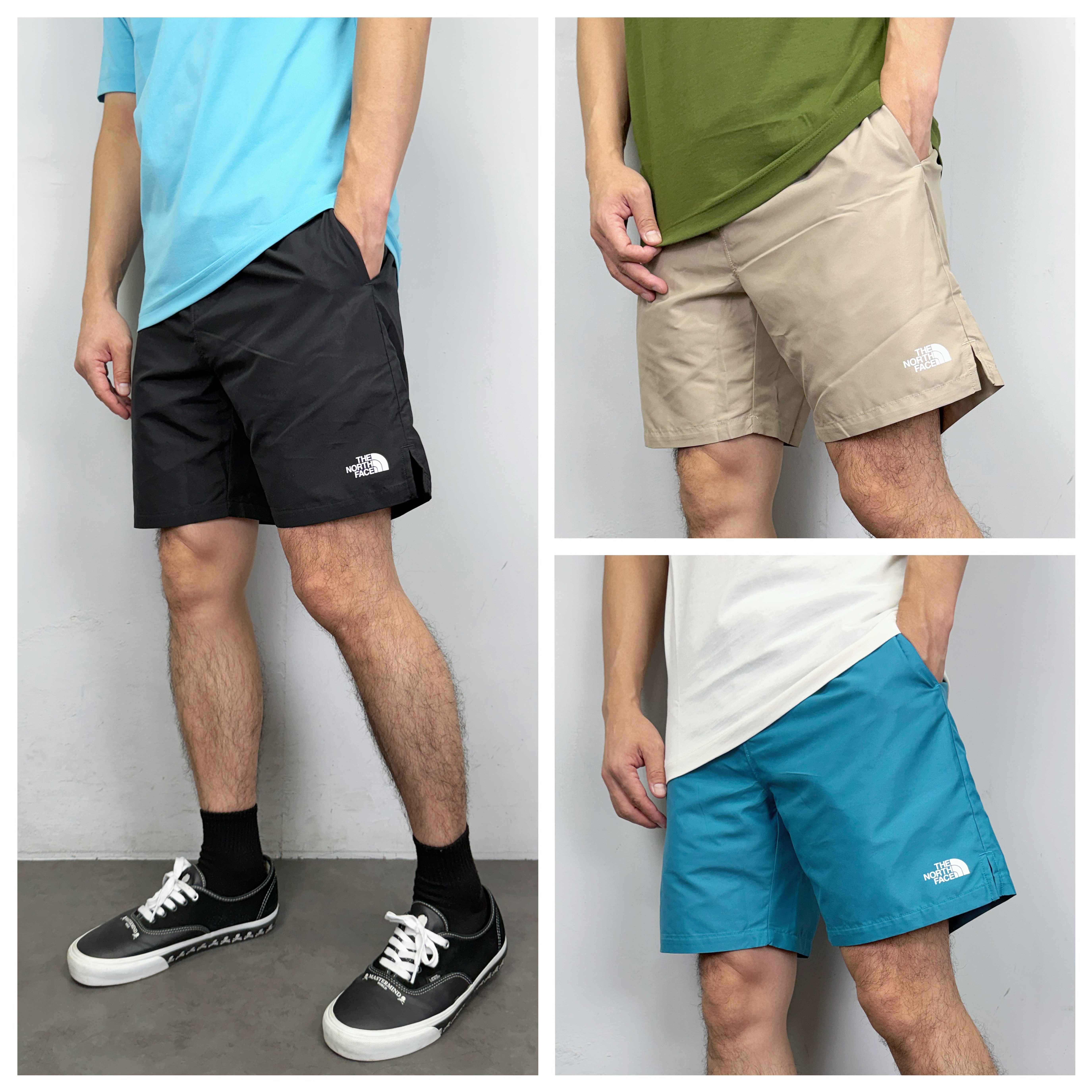 The North Face 背後口袋 透氣 快乾 機能短褲