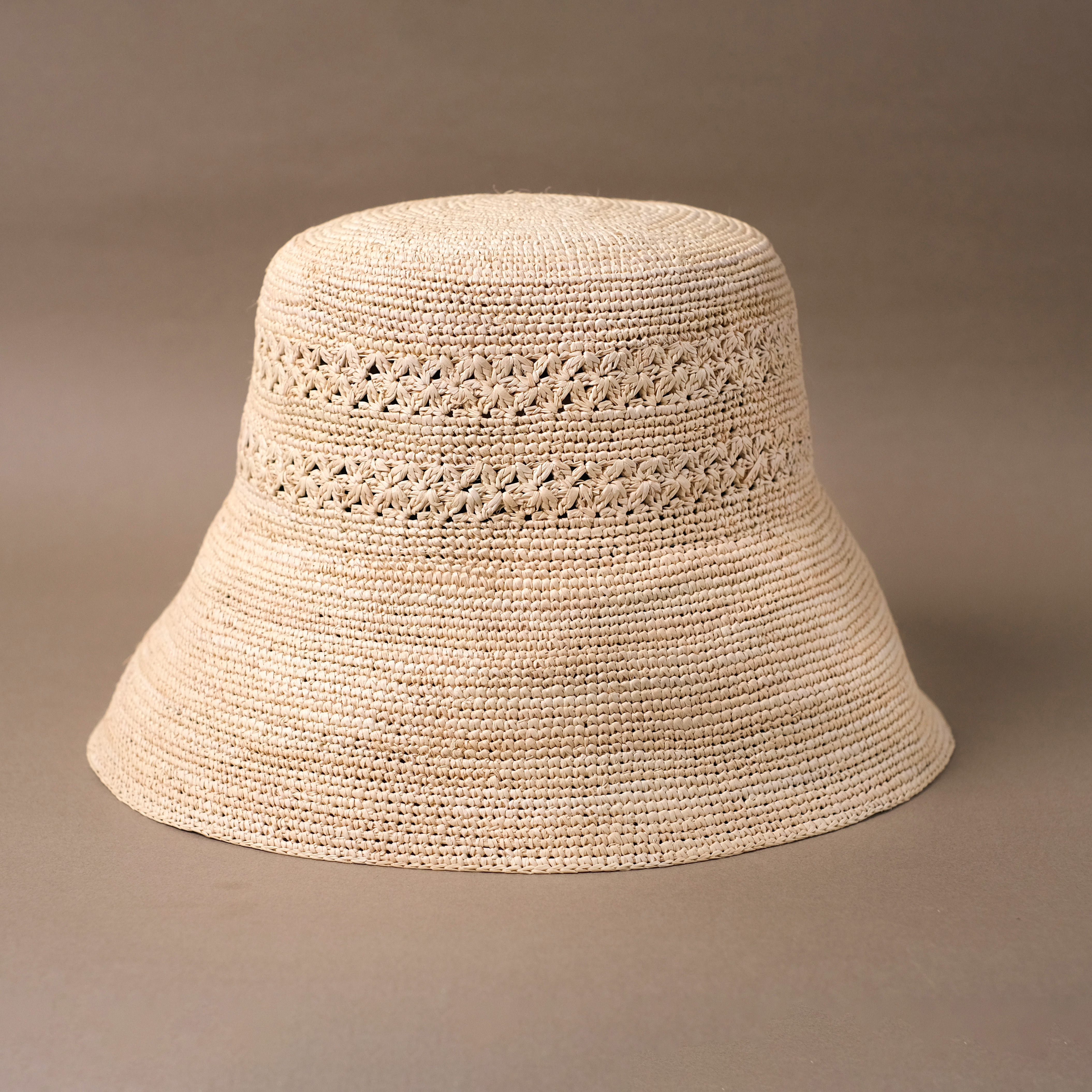 Panama Hat｜Crochet - Flower｜Ecuador