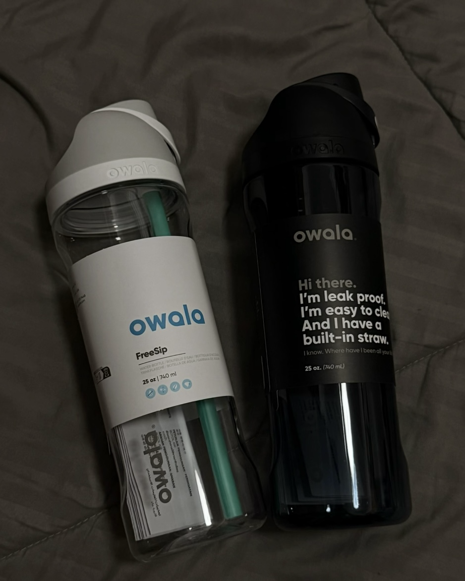 OWALA FreeSip Tritan 25oz 740ml 透明 撞色 水壺 雙飲杯 4色