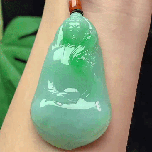 75338 翡翠飄綠阿彌陀佛