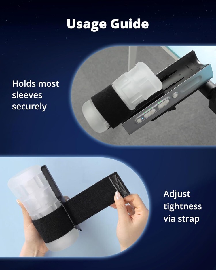 Lovense 配件 Solace Pro Grip Kit 專用萬用套環及膠條組