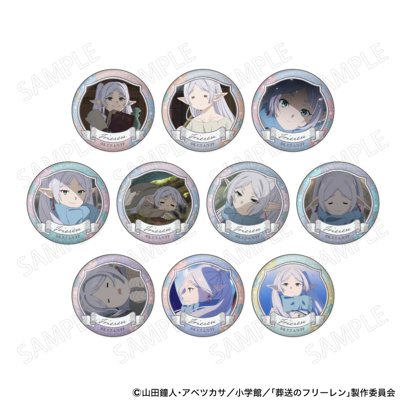 XEBEC Frieren: Beyond Journey's End Frieren Expression Collection Badges Vol. 3 (10 pieces per full box)
