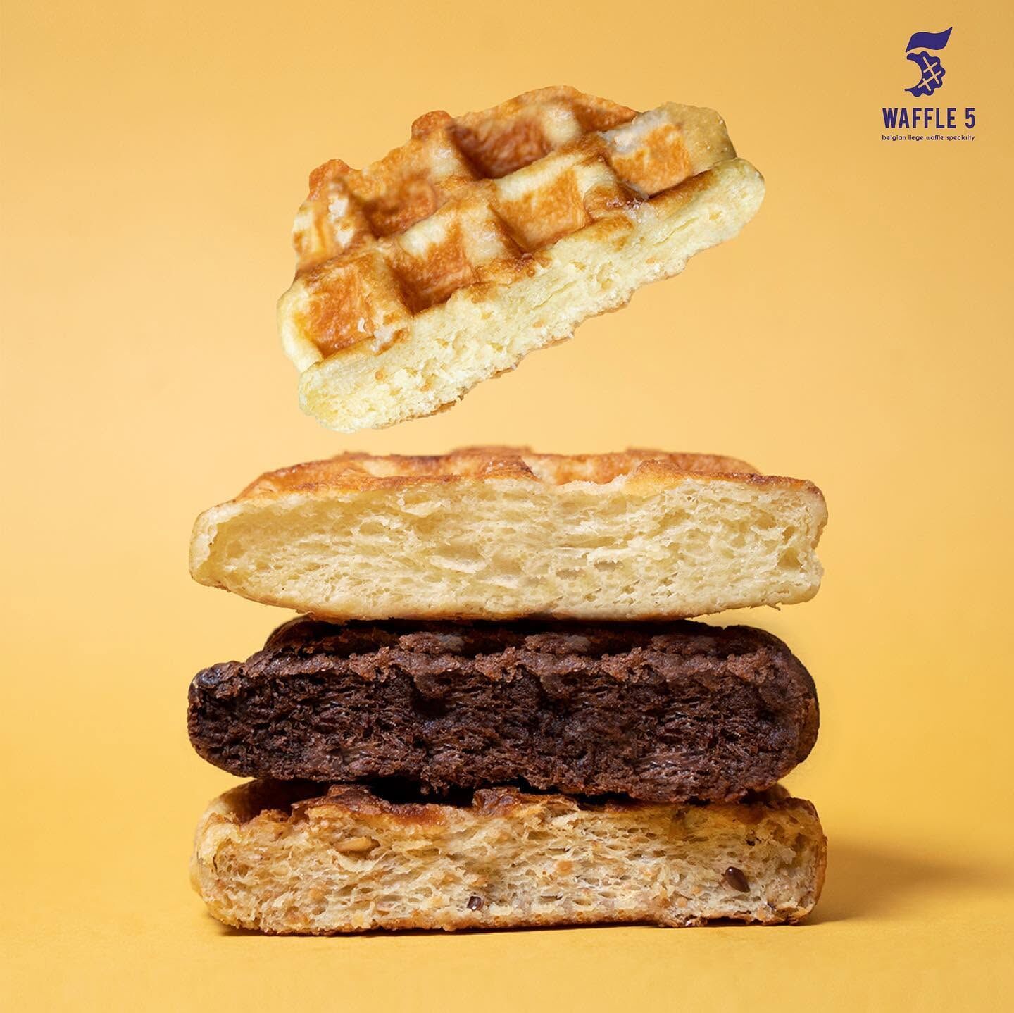 Authentic Belgian Liege waffles in Malaysia by Waffle5