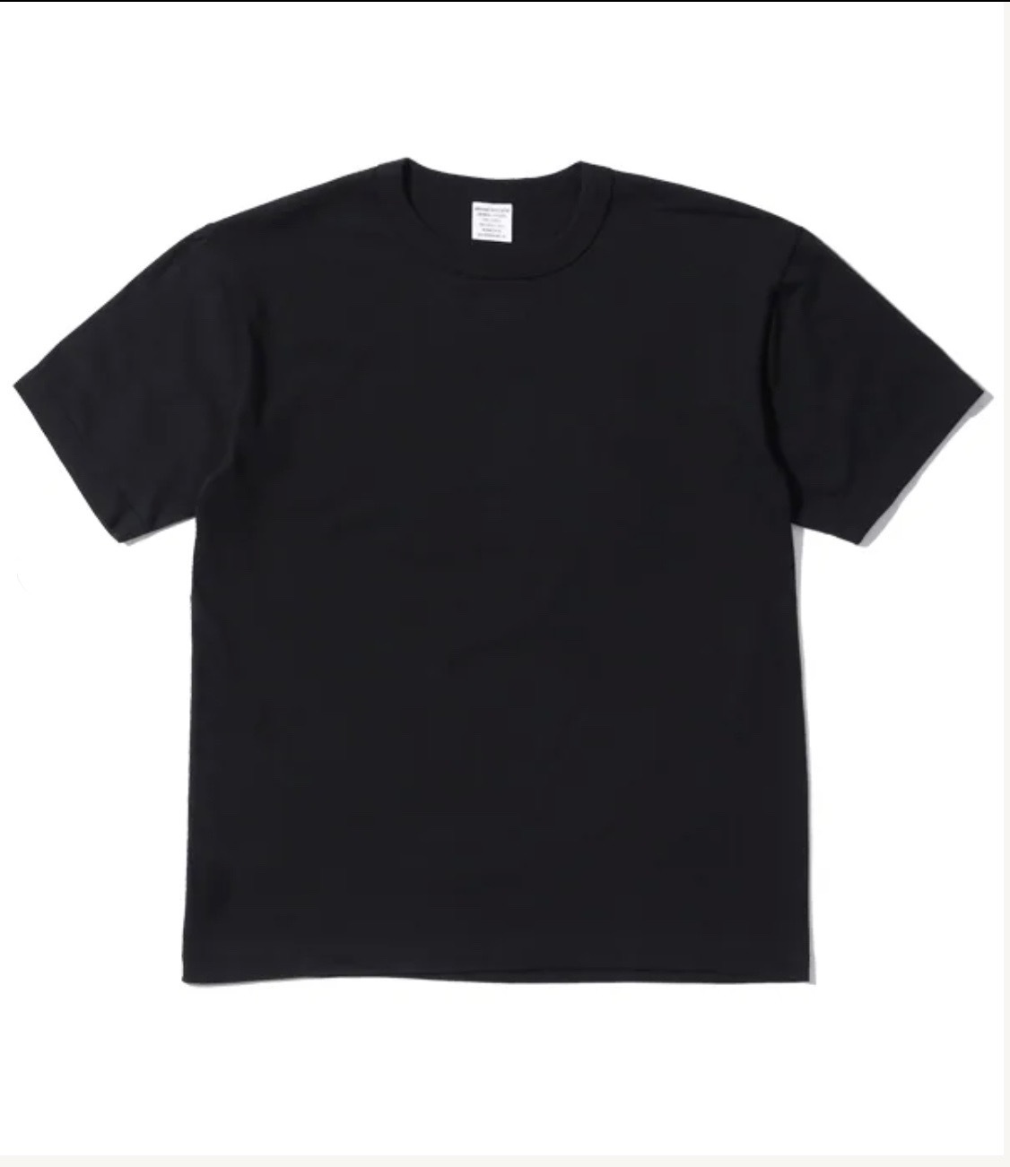 BUZZ RICKSON'S PACKAGE T-SHIRT GOVERNMENT ISSUE / Black  coming soon
