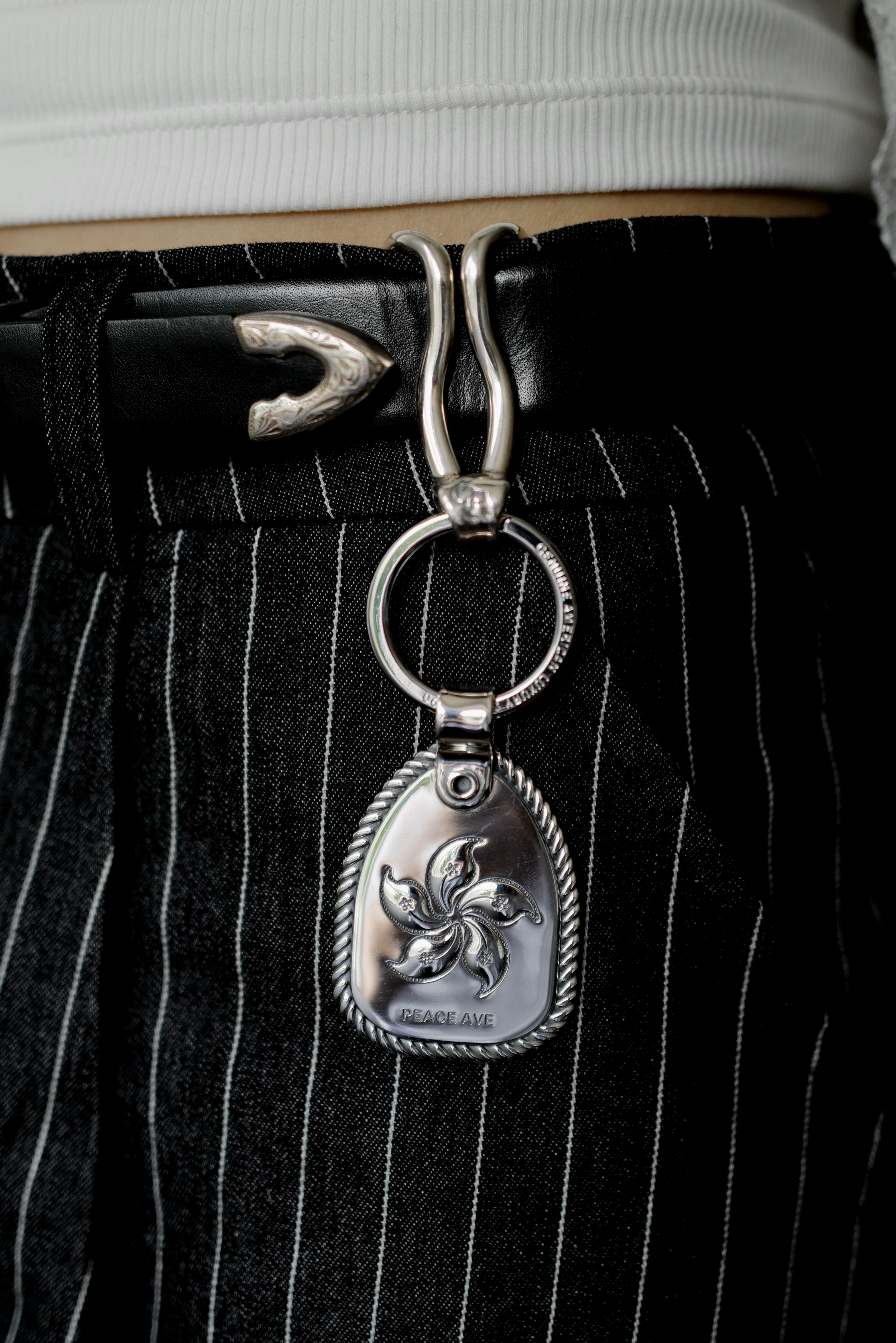 Not Plastic Keychain - HONG KONG