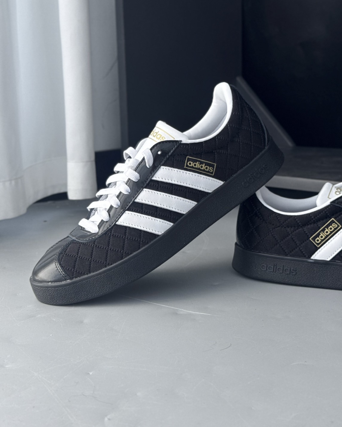 【預購】ADIDAS VL COURT 黑白 LB5798