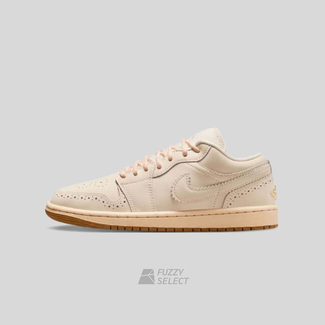 【逢甲 FUZZY】W Air Jordan 1 Low "Brogue" 奶油 復古 流蘇 IO0759-100