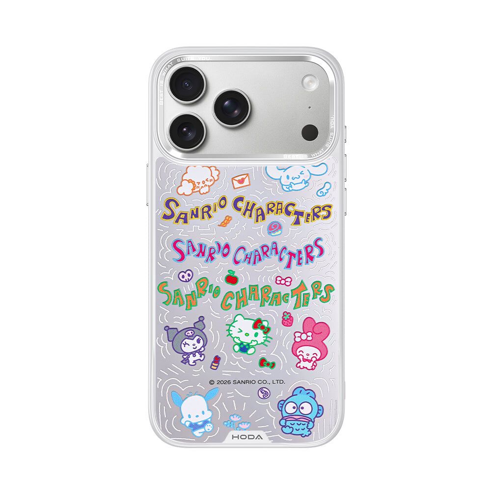 iPhone 17 / Air / 16 / 15 】Minimalist graffiti‌ Case