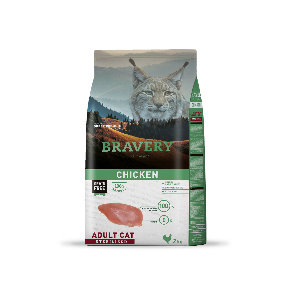 焙菲力 西班牙無穀飼料 【節育成貓】雞肉