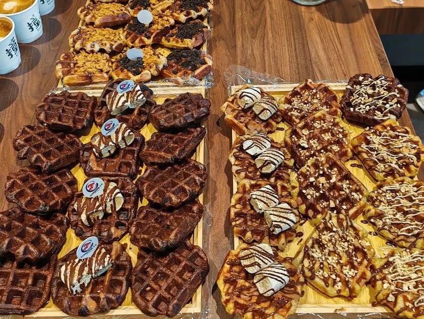 Frozen Belgian Liege waffle supplier in Malaysia by Waffle5