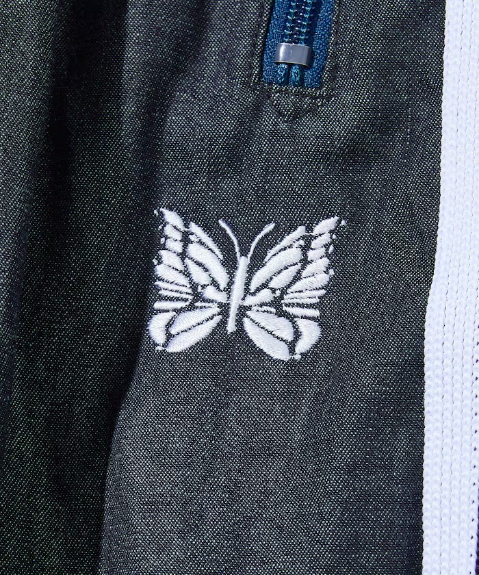 現貨|NEEDLES 別注 H.D. TRACK PANT - DENIM | INDIGO/WHITE