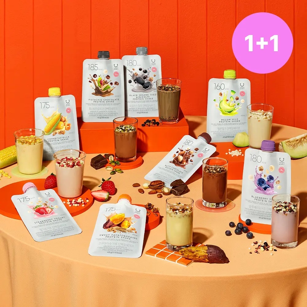 《olive young 連線》Delight project Protein Shake 45g 1+1