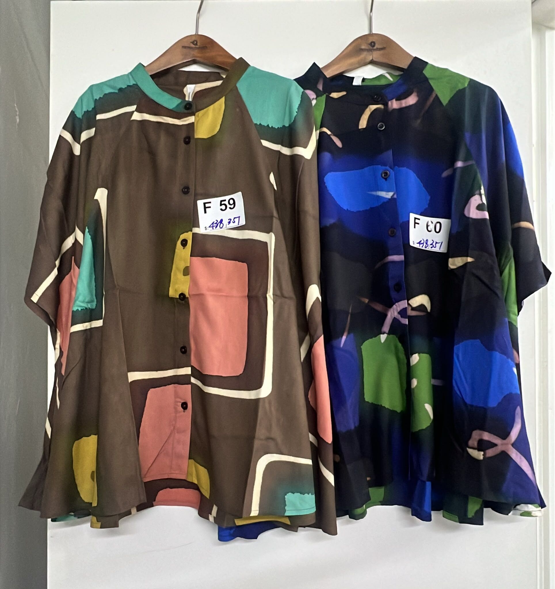 malaika top MIBL643HBN - F59 brown / F60 blue (0716live)