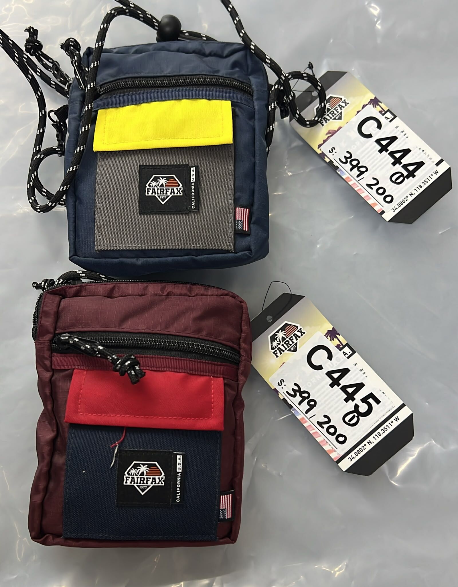 [sale] fairfax bag C444 yellow / C445 red (0716live)