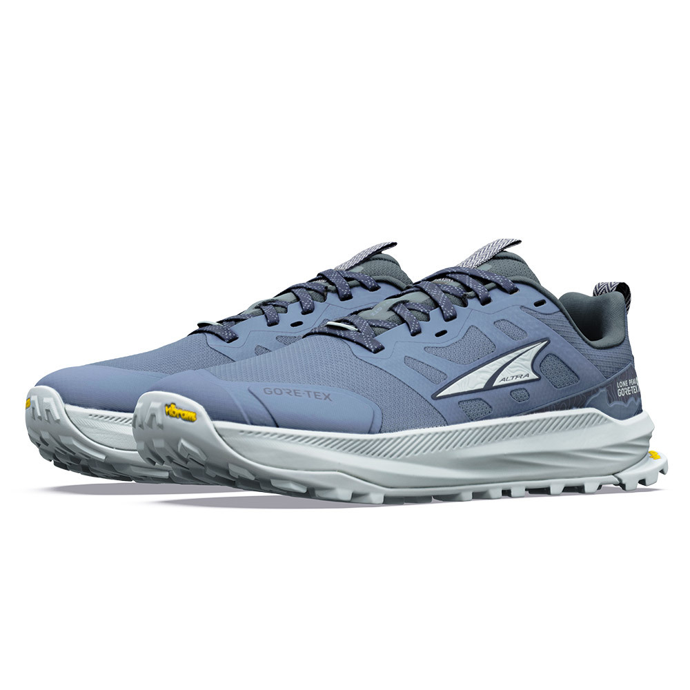 LONE PEAK 9+ GTX 孤峰 防水越野鞋 女款 燧石灰/冰藍 (ALT0A85SN-890)