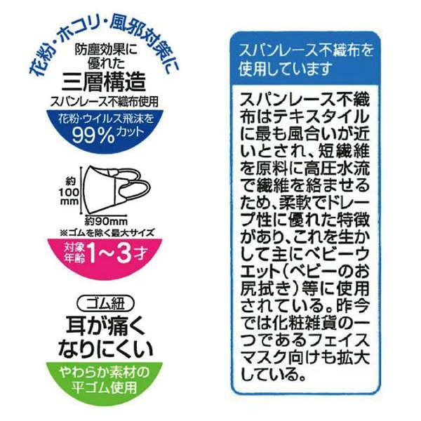 可隔日配 日本 SKATER 兒童立體口罩5入 幼童口罩 立體口罩 幼兒園口罩 托嬰中心 防塵口罩 拋棄式口罩
