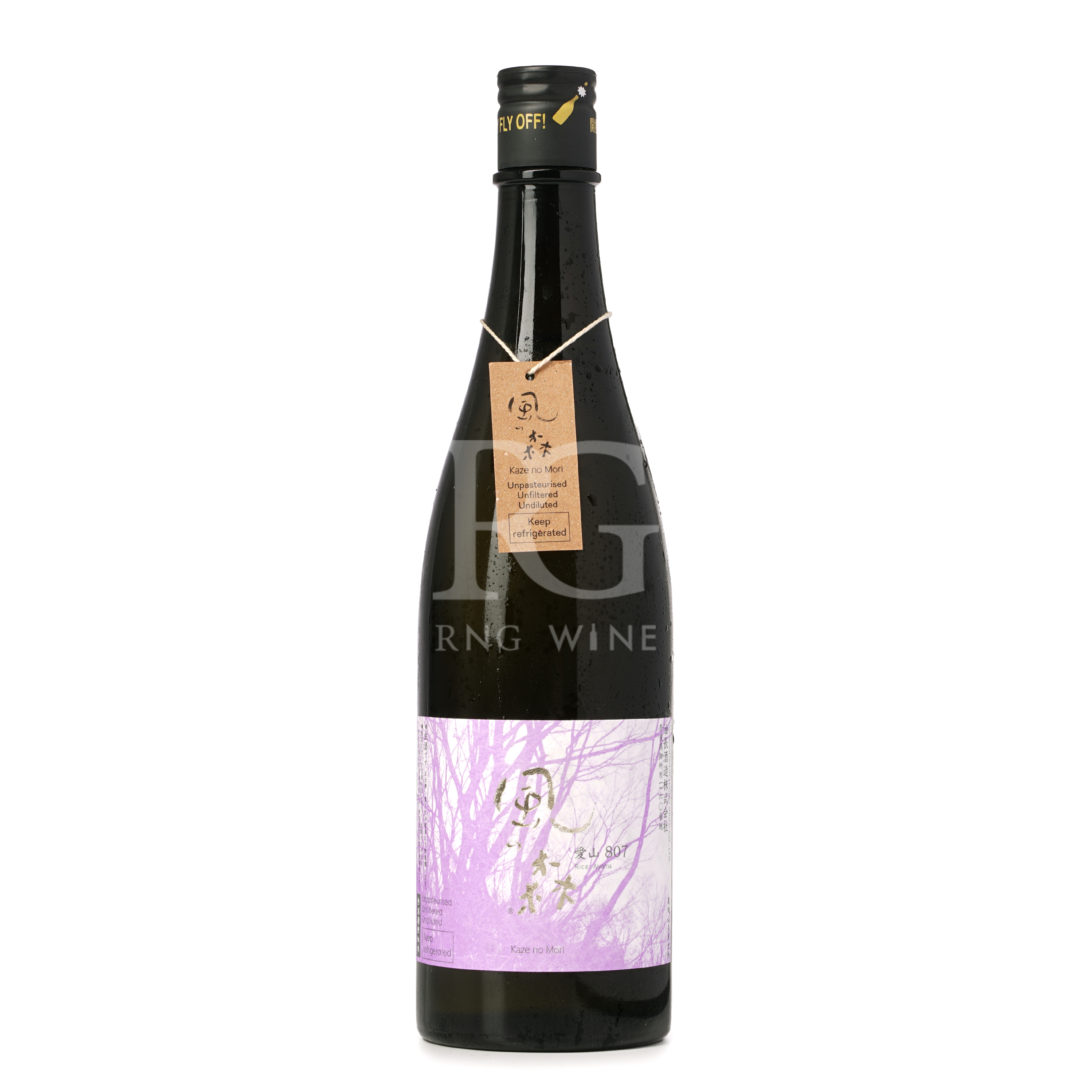 風之森 愛山807 無濾過生原酒 (720ml)