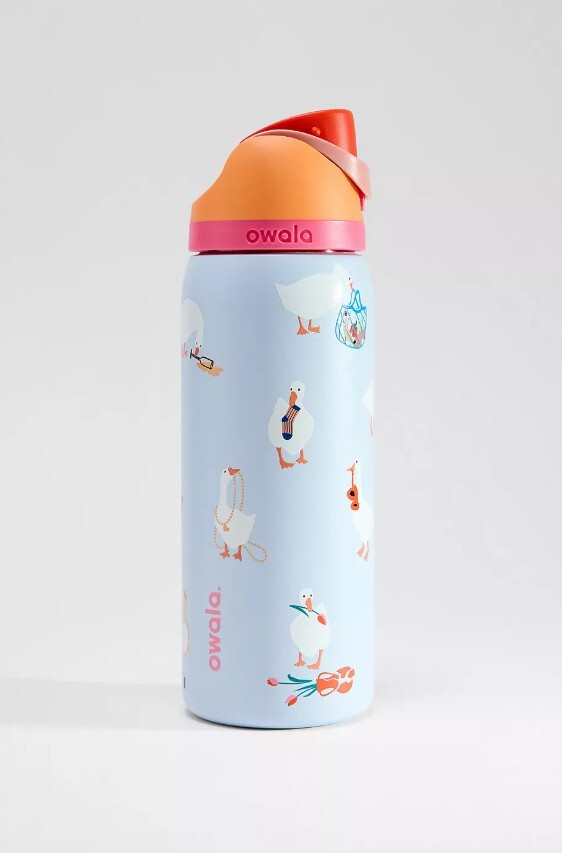 【預購】國外限定 Owala x UO Exclusive Silly Goose 限量 聯名款 傻鵝 水壺 吸管杯 手柄提把 保溫杯 32 oz 945ml