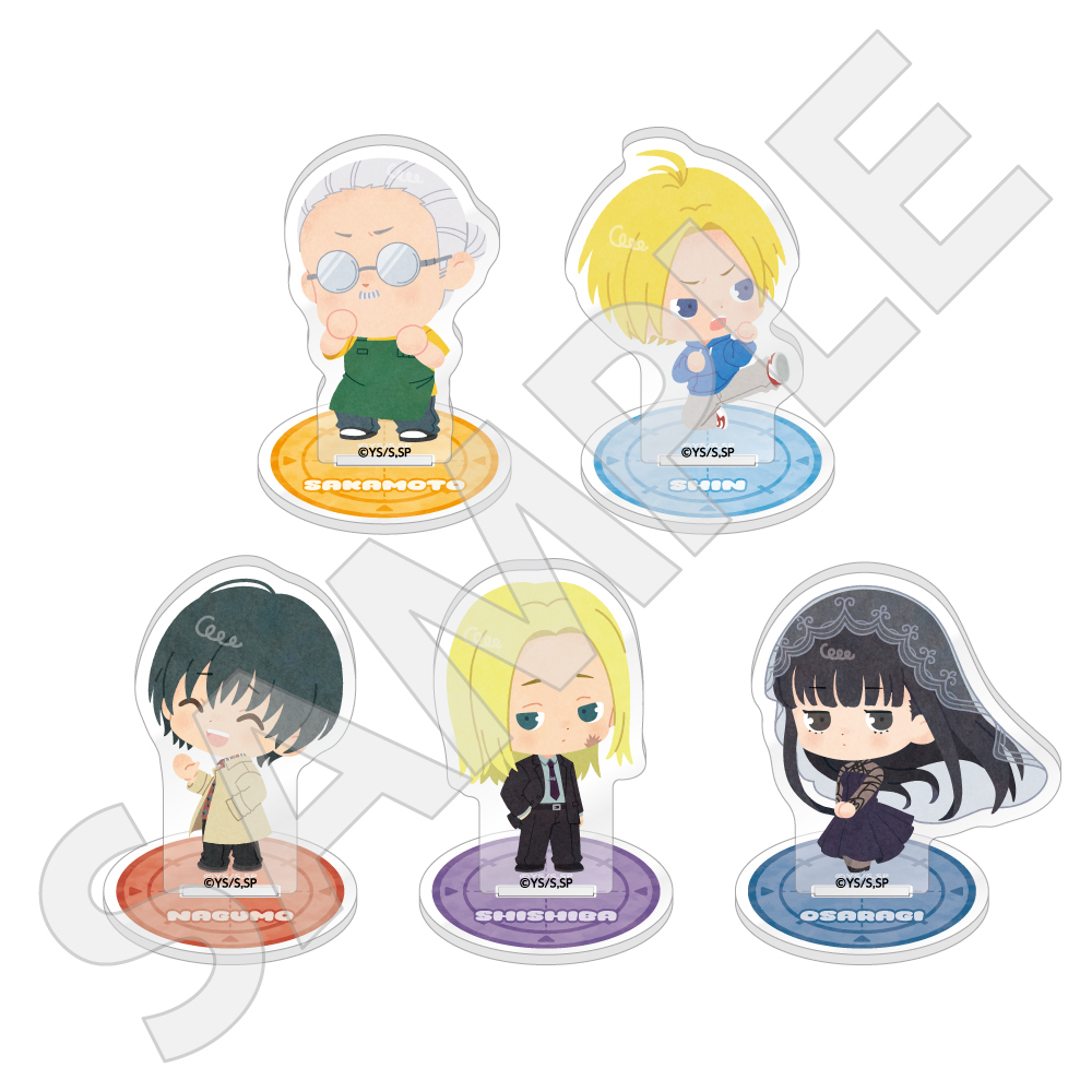 Caravan SAKAMOTO DAYS Acrylic Stand Blind Box (5 pieces per full box)