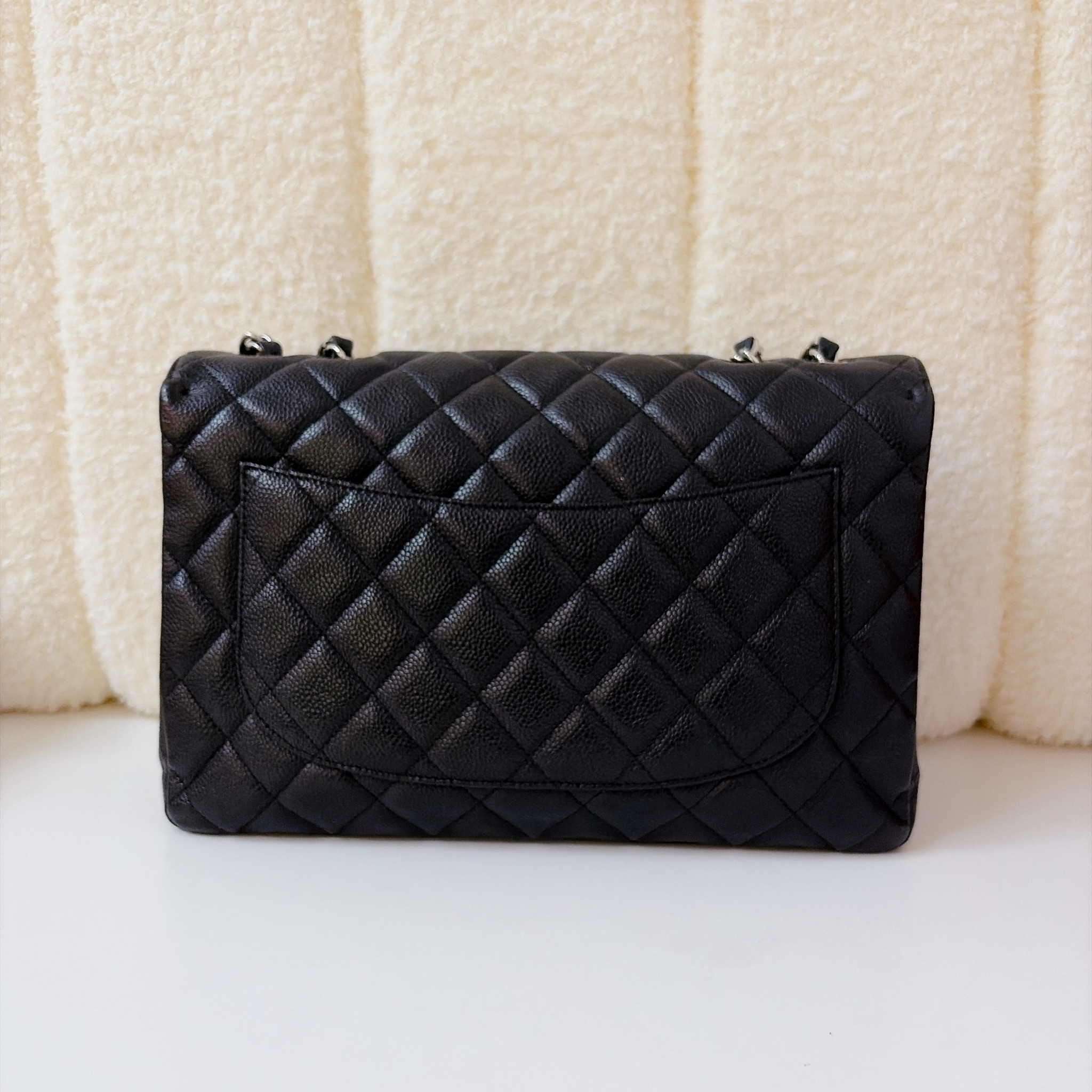 Chanel Classic Flap Bag - Black / SHW