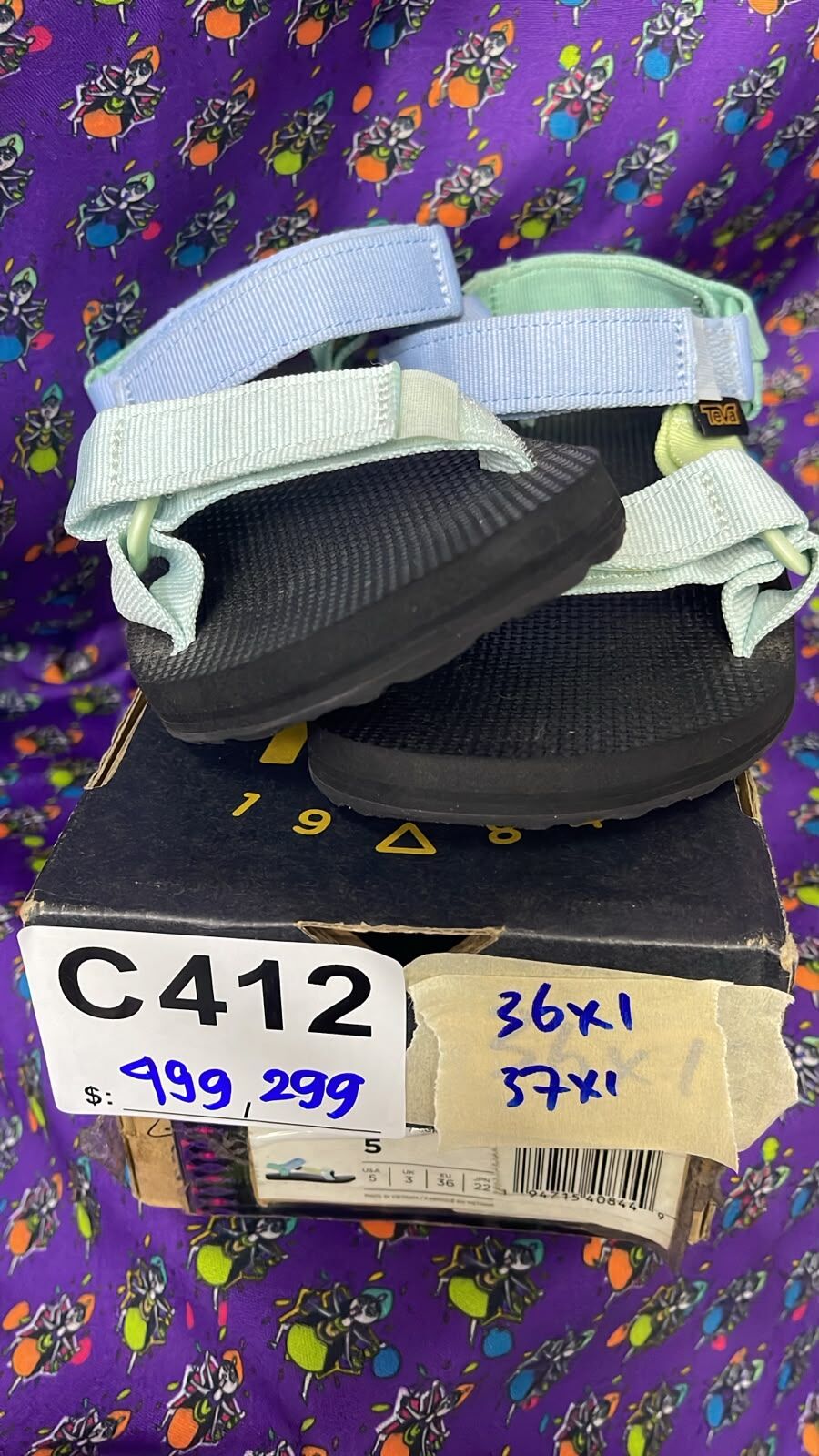 [SALE]   TEVA SHOES C412 (0716LIVE)