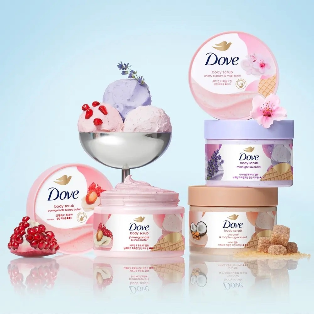 《coconut&maple現貨/Olive young連線》Dove Body Scrub 298g