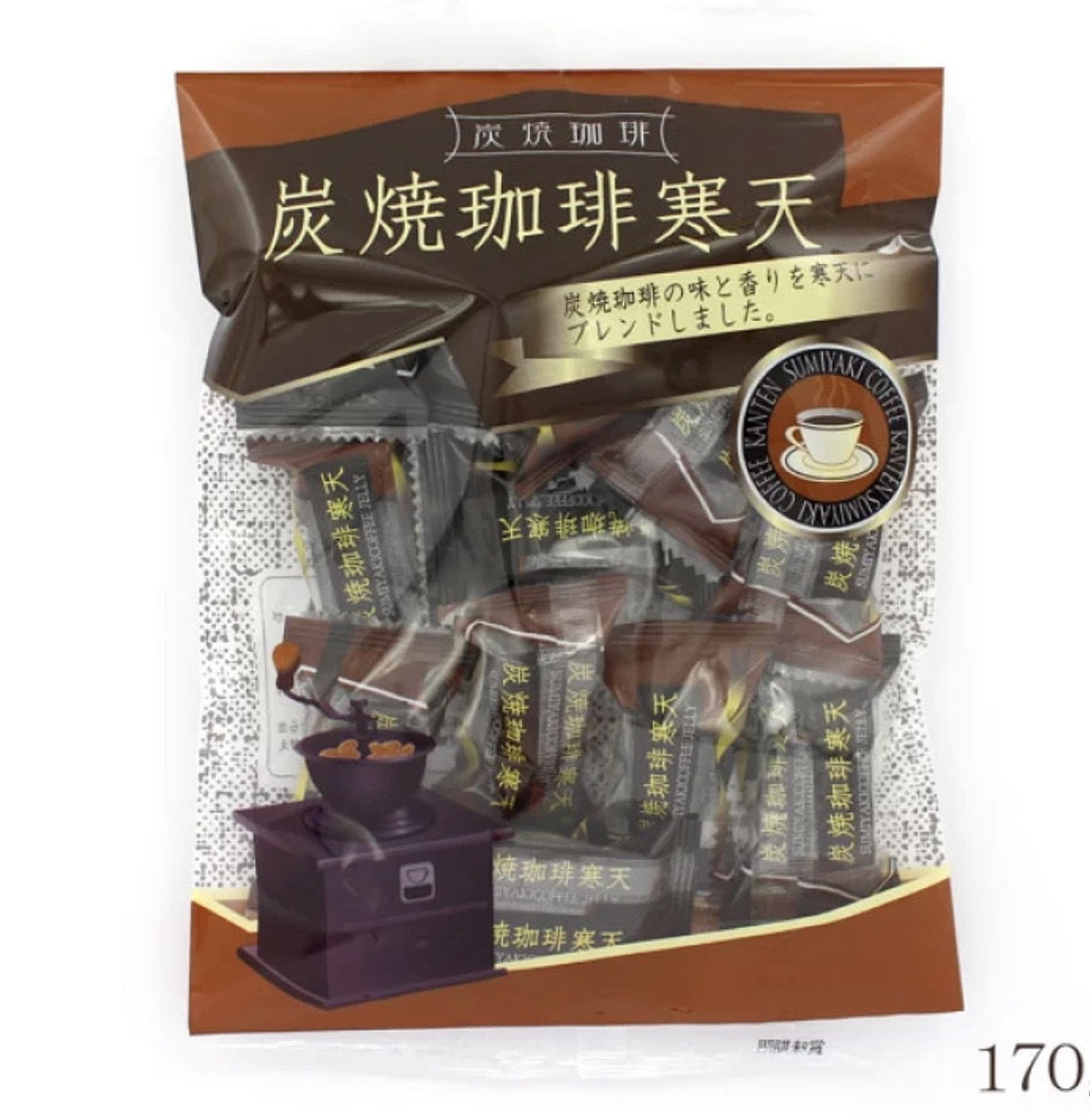 JP 炭燒咖啡寒天啫喱 170g 1038 TK260716