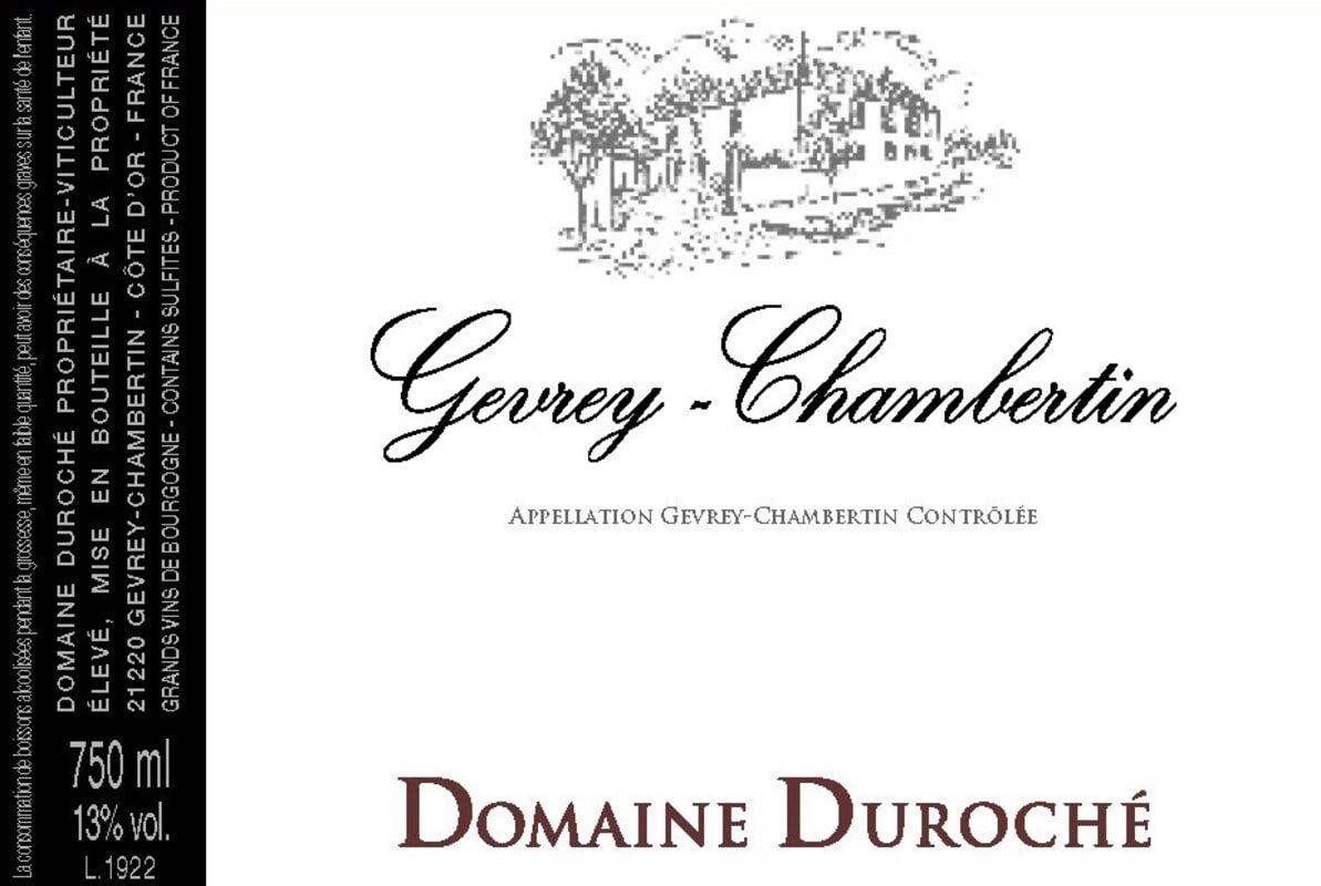 Duroche Gevrey Chambertin 2023