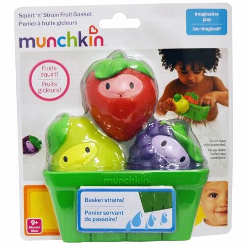MUNCHKIN 可愛水果籃沐浴玩具(43824