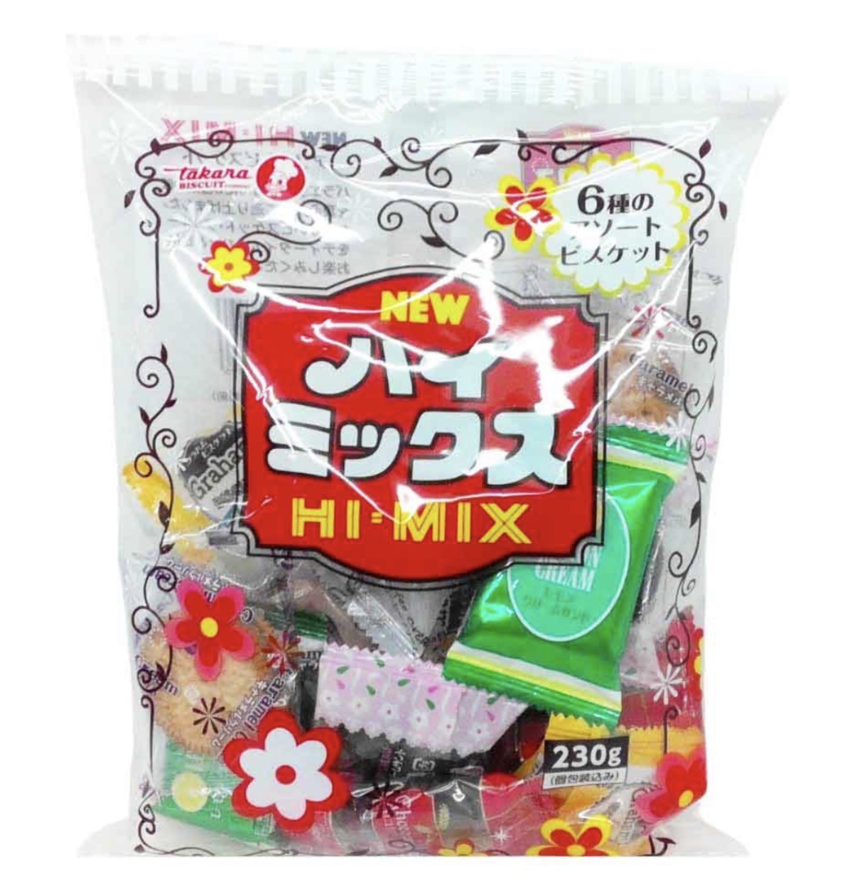 JP HI-MIX 什錦曲奇餅乾 六種口味 230g 0096 TK260716