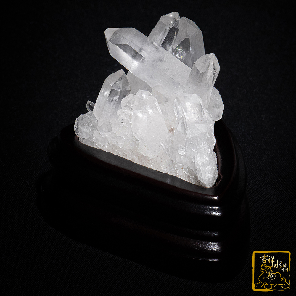 Clear Quartz Crystal Cluster 275g