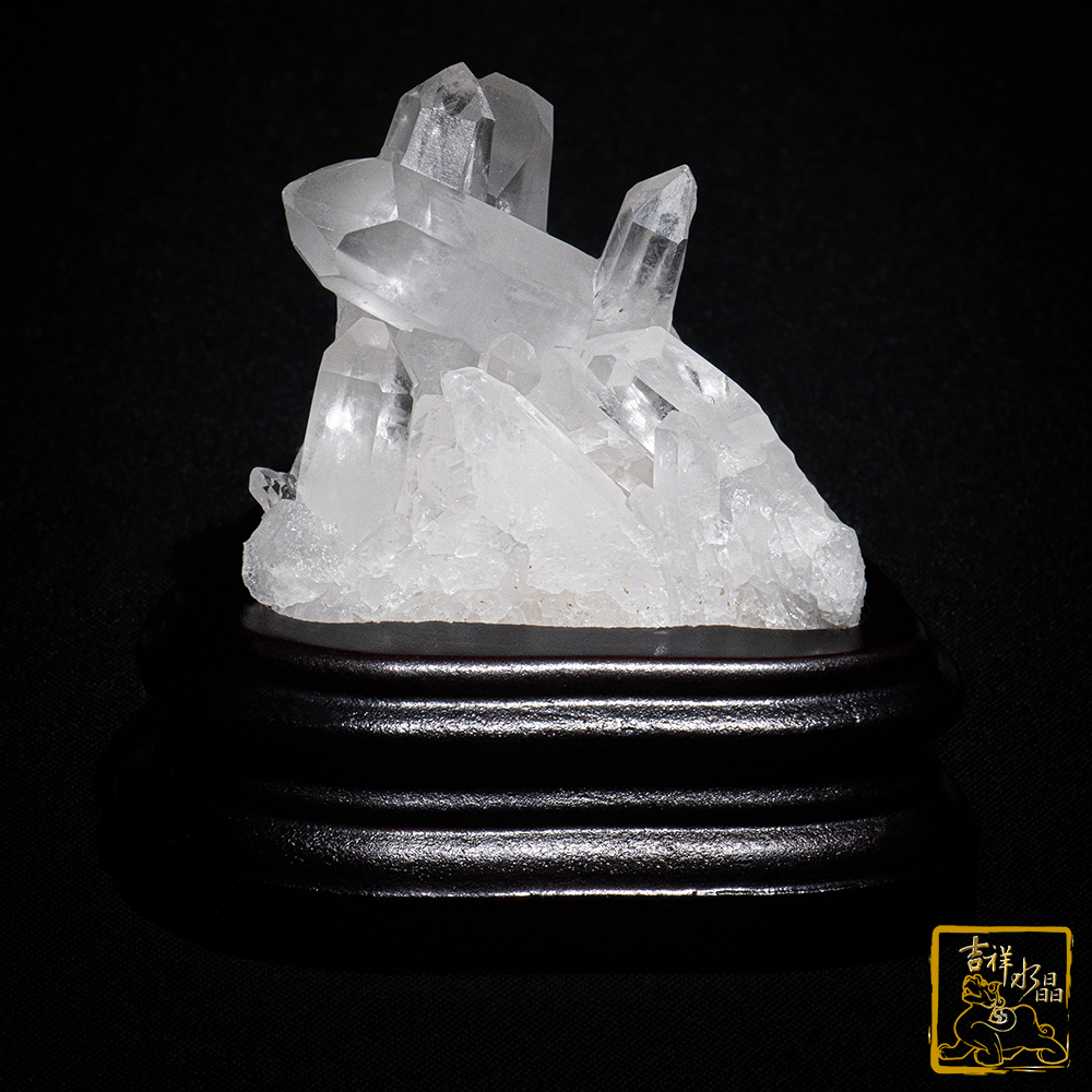 Clear Quartz Crystal Cluster 275g