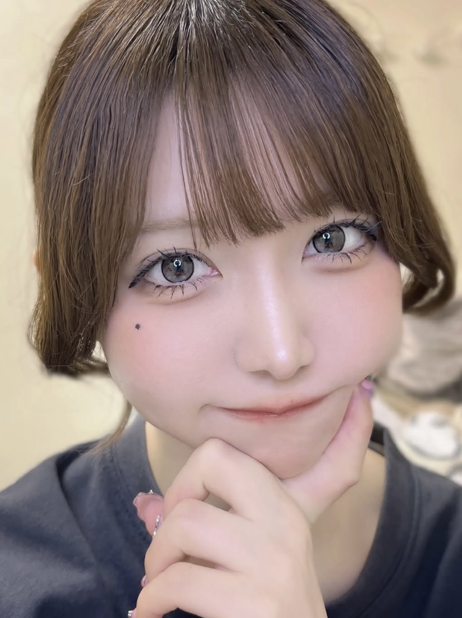 [透明盒散裝]OLENS Glowy Tear MINI 1 Day Gray｜日拋彩妝隱形眼鏡｜10片
