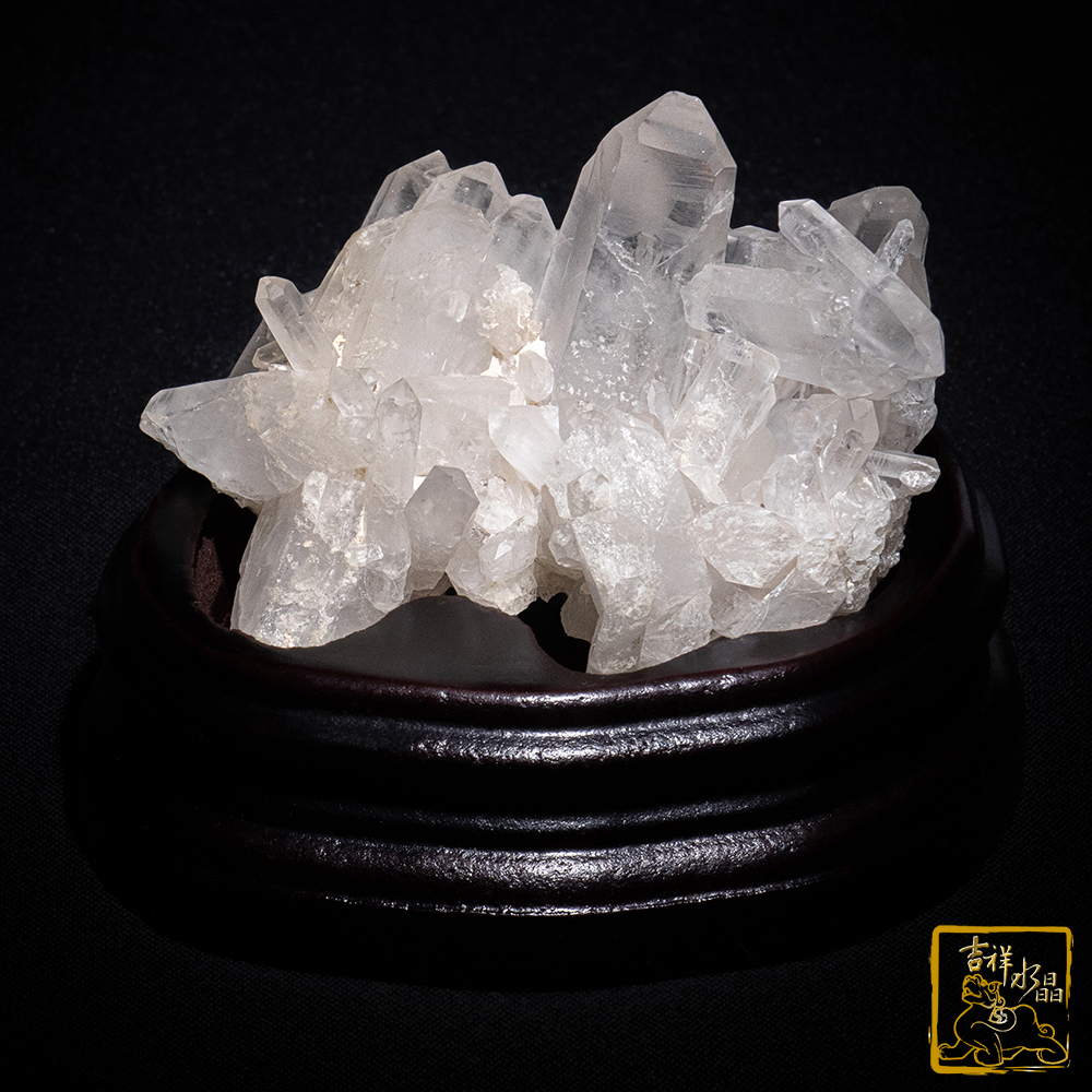 Clear Quartz Crystal Cluster 450g