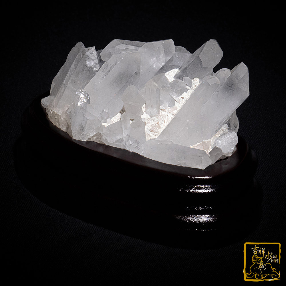 Clear Quartz Crystal Cluster 420g