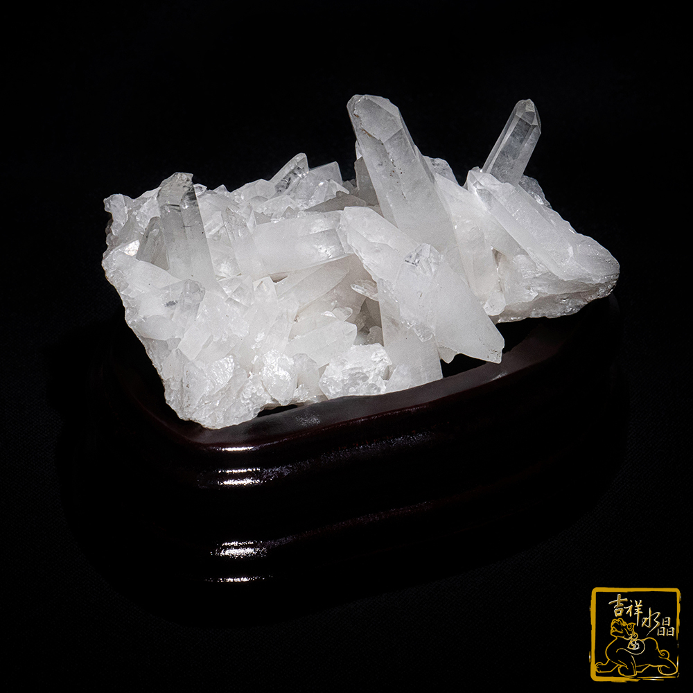 Clear Quartz Crystal Cluster 397g