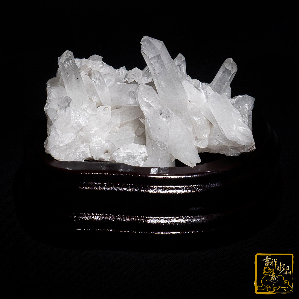 Clear Quartz Crystal Cluster 397g