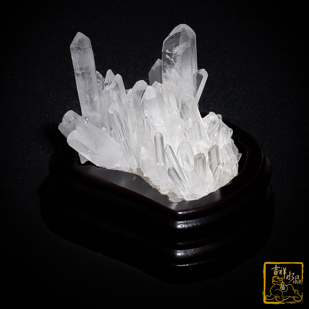 Clear Quartz Crystal Cluster 394g